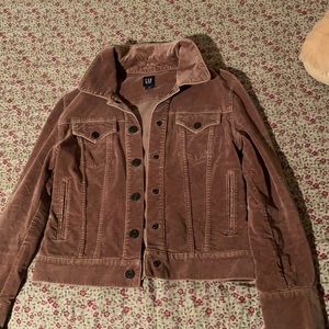 Brown Suede Gap Jacket